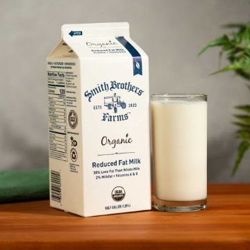 Smith Brothers Organic 2% Milk - half gallon Smith Brothers Organic 2% Milk - half gallon
