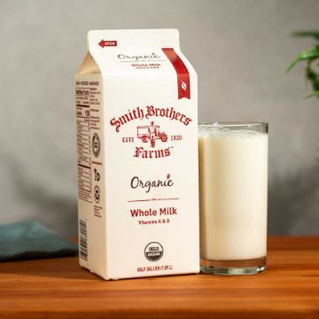 Smith Brothers Organic Whole Milk - half gallon Smith Brothers Organic Whole Milk - half gallon